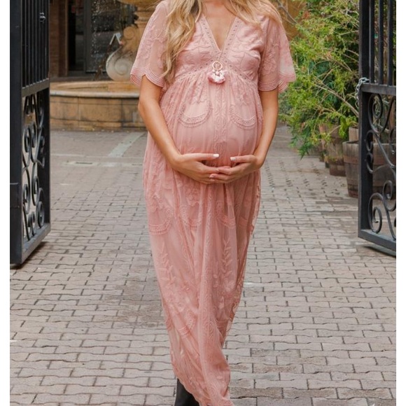 Pinkblush | Dresses | Pink Blush Lace Maternity Dress | Poshmark Pinkblush | Dresses | Pink Blush Lace Maternity Dress | Poshmark